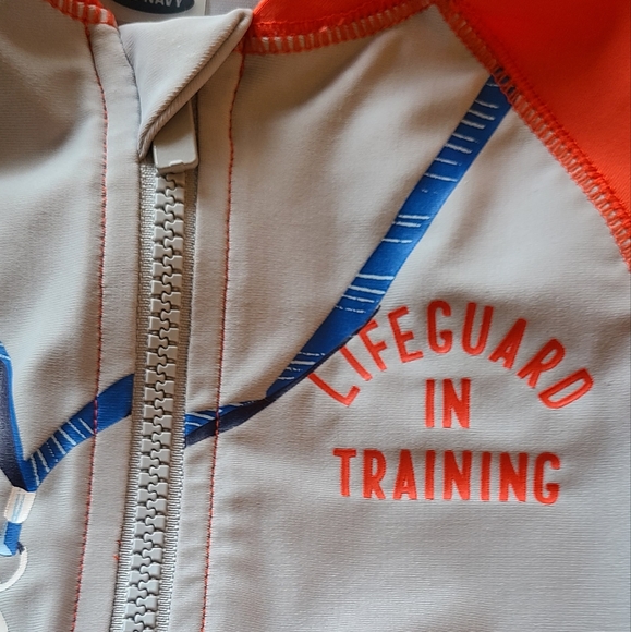 Rashguard one piece zip up swimsuit - Picture 5 of 5